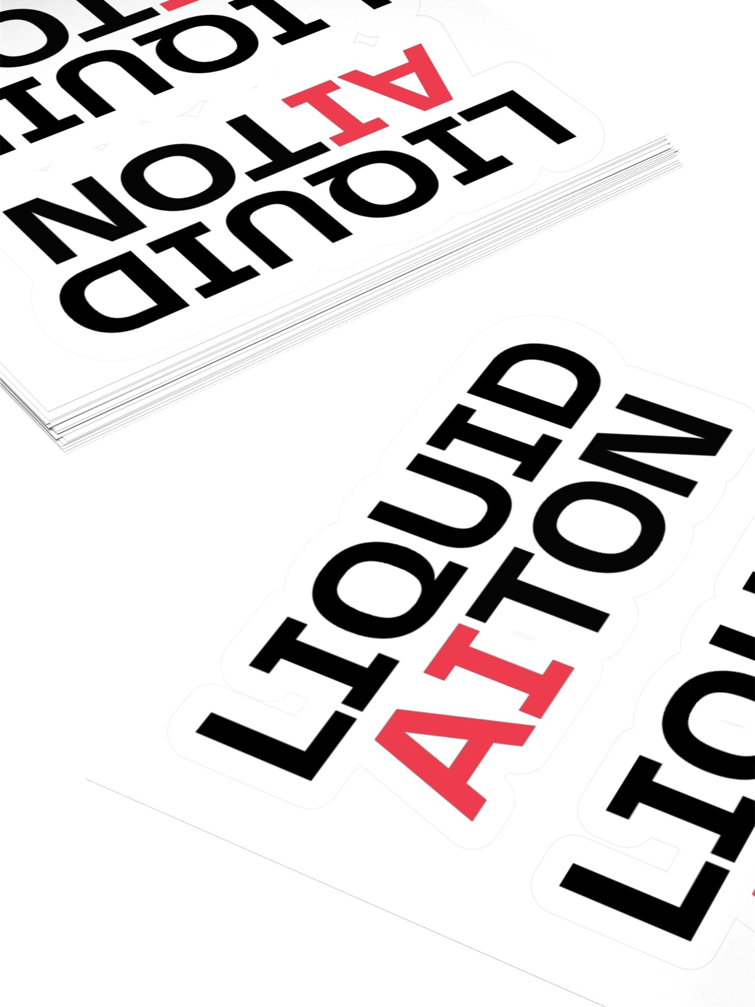 LIQUID-AI-TON Die-Cut Vinyl Sticker product image (4)