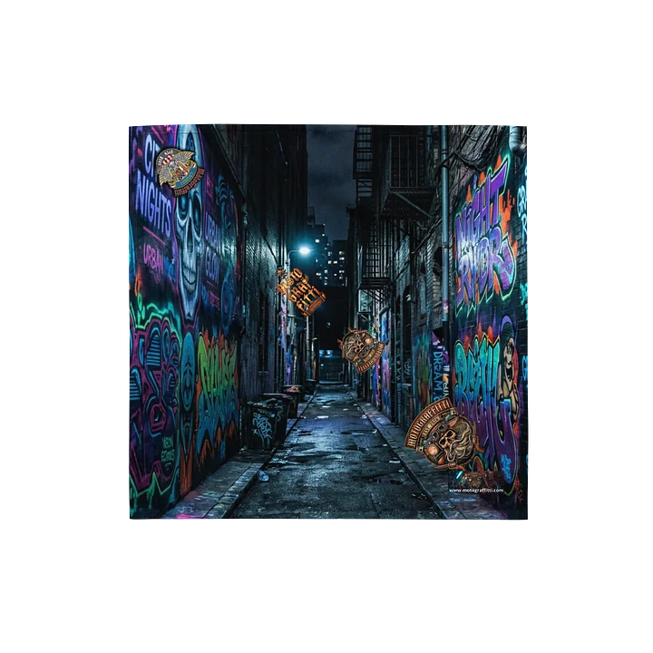 Neon Alley MötoGraffitti Branded Bandana product image (1)