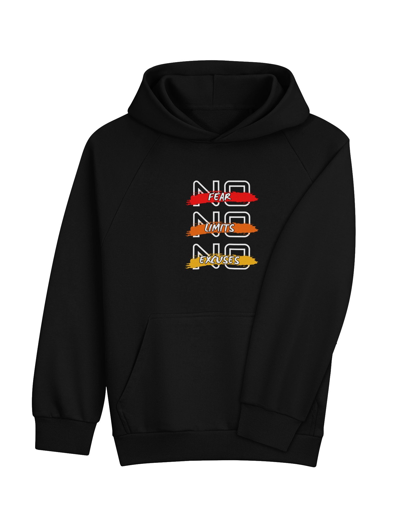 Fear Limits Excuses Bold Motivation Hoodie product image (11)