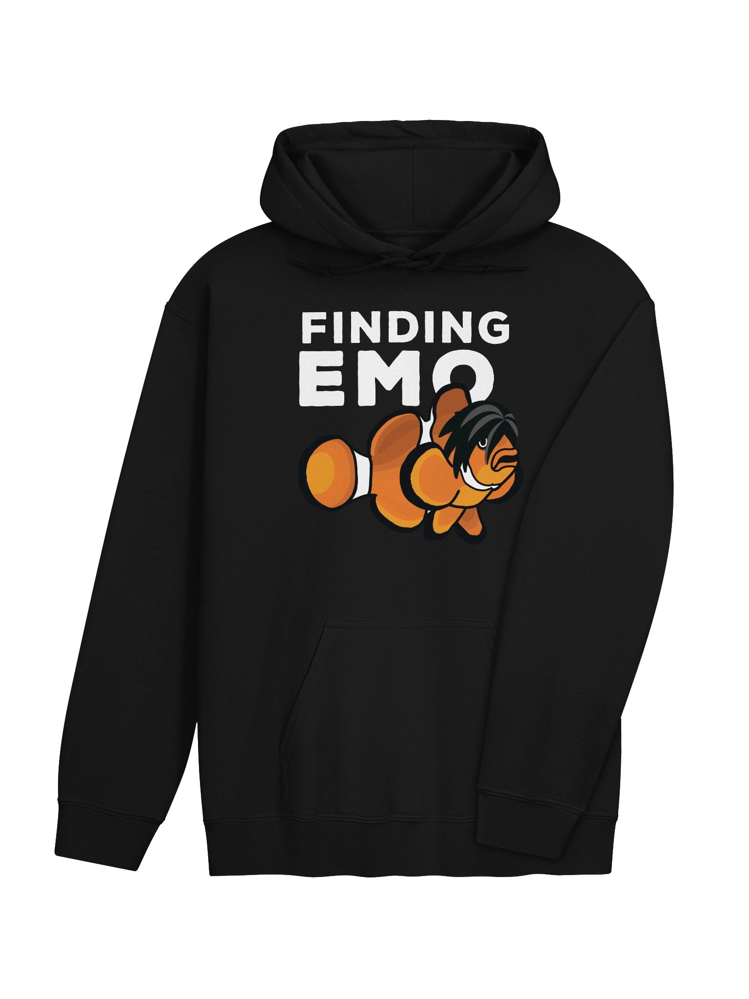Finding Emo Clownfish Hoodie for Reef Aquarium Lovers product image (22)