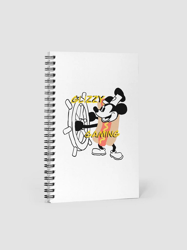 Captain Glizzy Spiral Notebook product image (1)