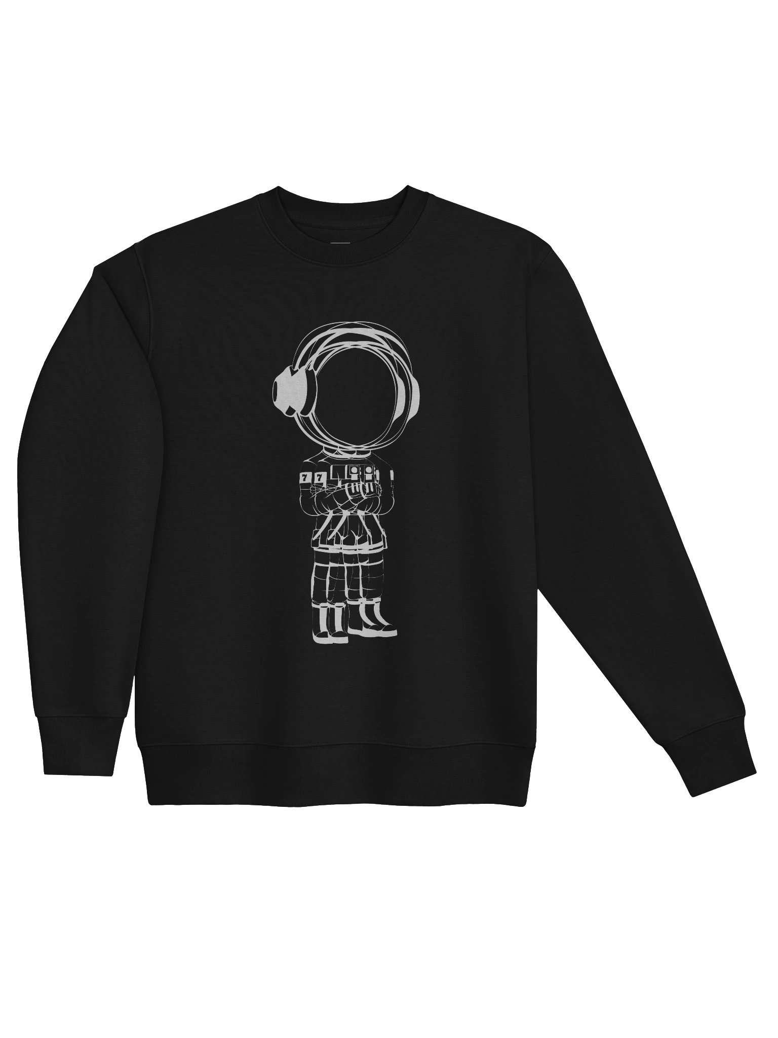 Mars City Double Vision Astronaut Logo Heavy Sweatshirt product image (3)