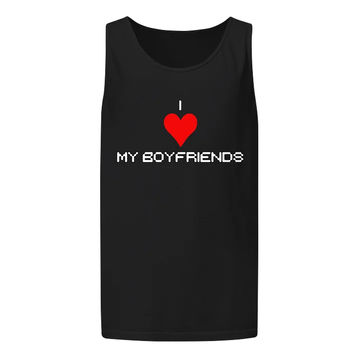 I Love My Boyfriends Unisex Tank Top product image (1)