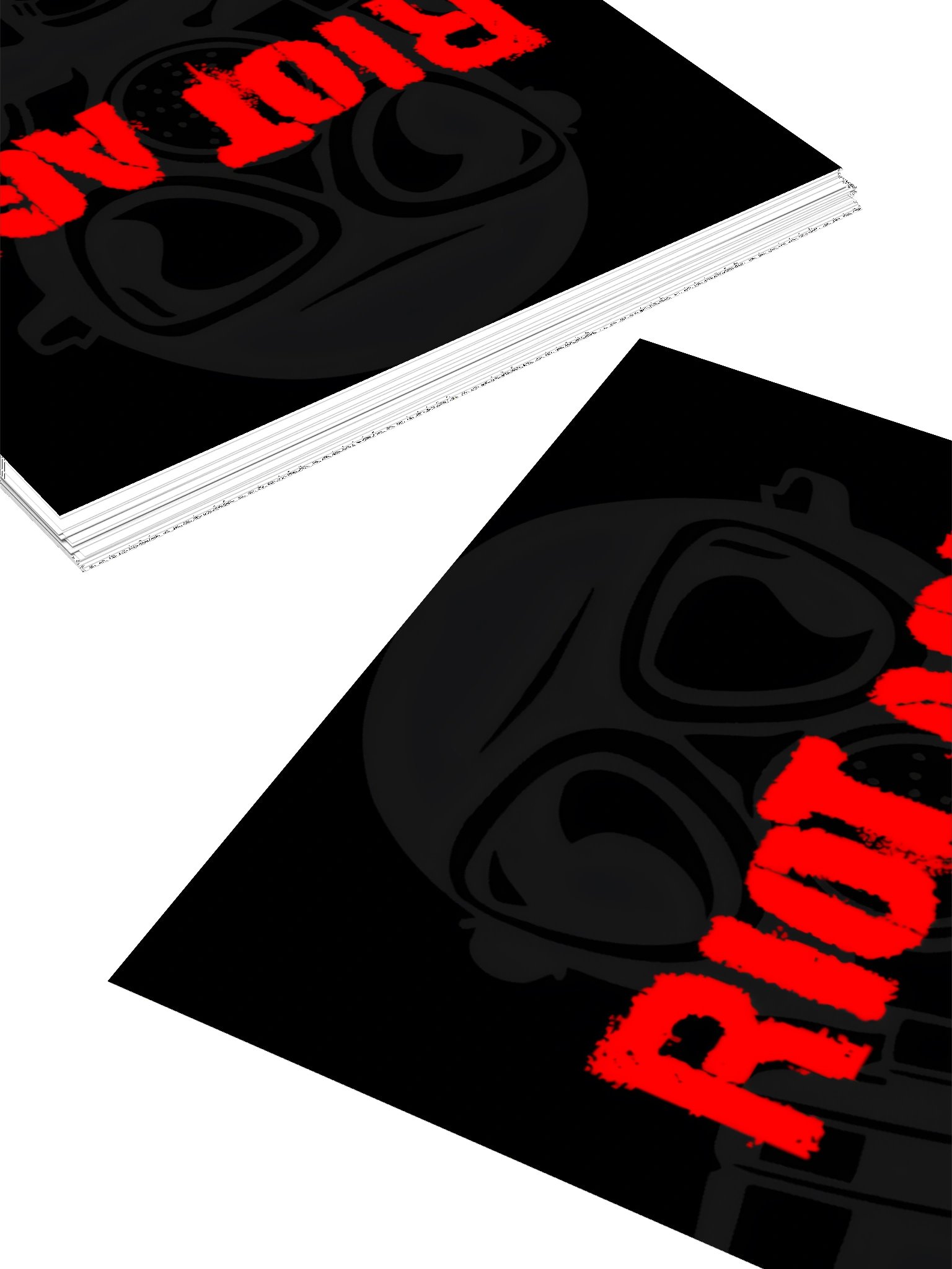Gasmask Logo Sticker product image (4)