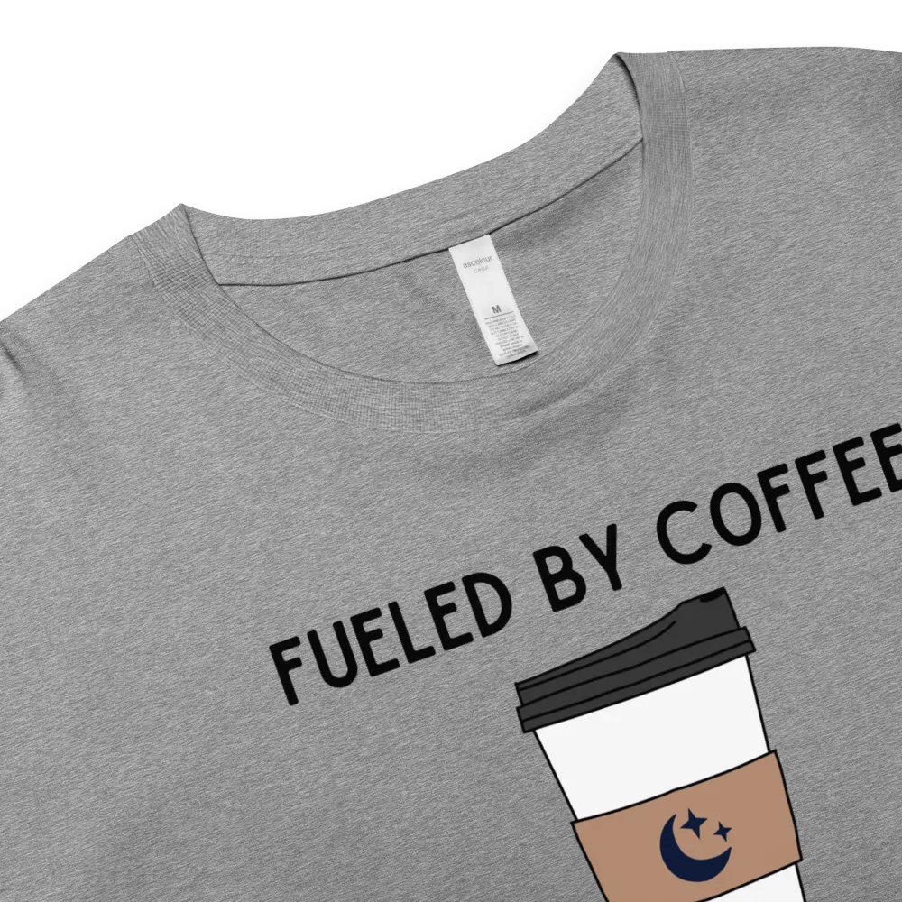 Fueled By Coffee & Chaos Cropped Top product image (4)