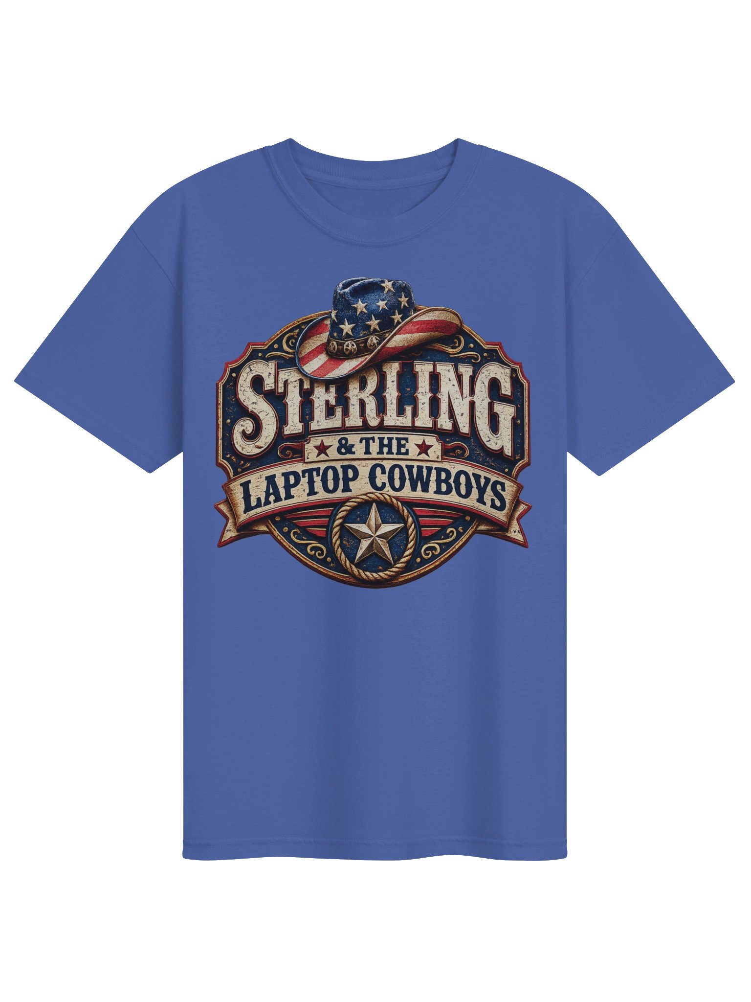 T- Shirt - Sterling & The Laptop Cowboys product image (1)