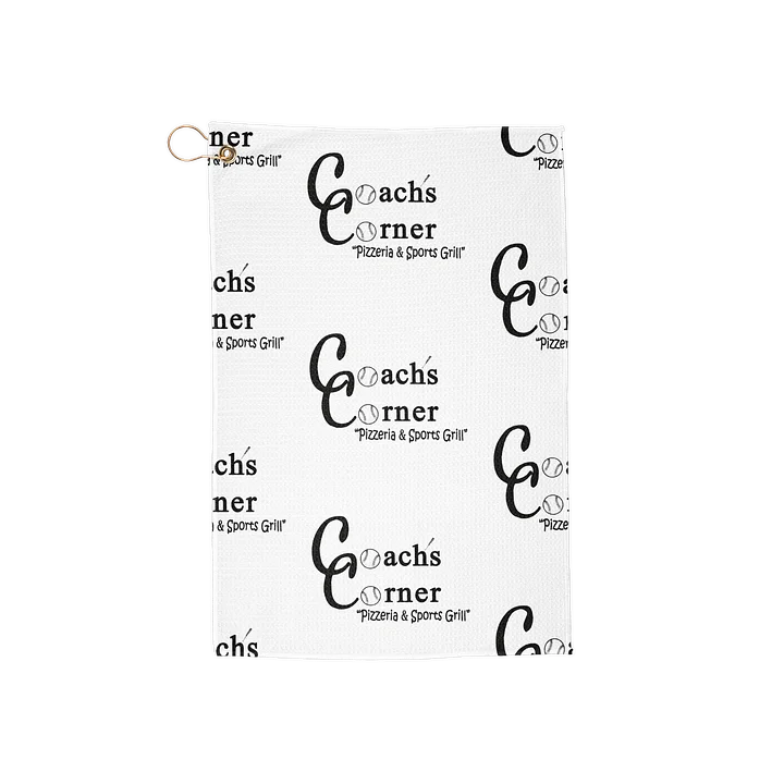 Coach's Corner Golf Towel product image (1)