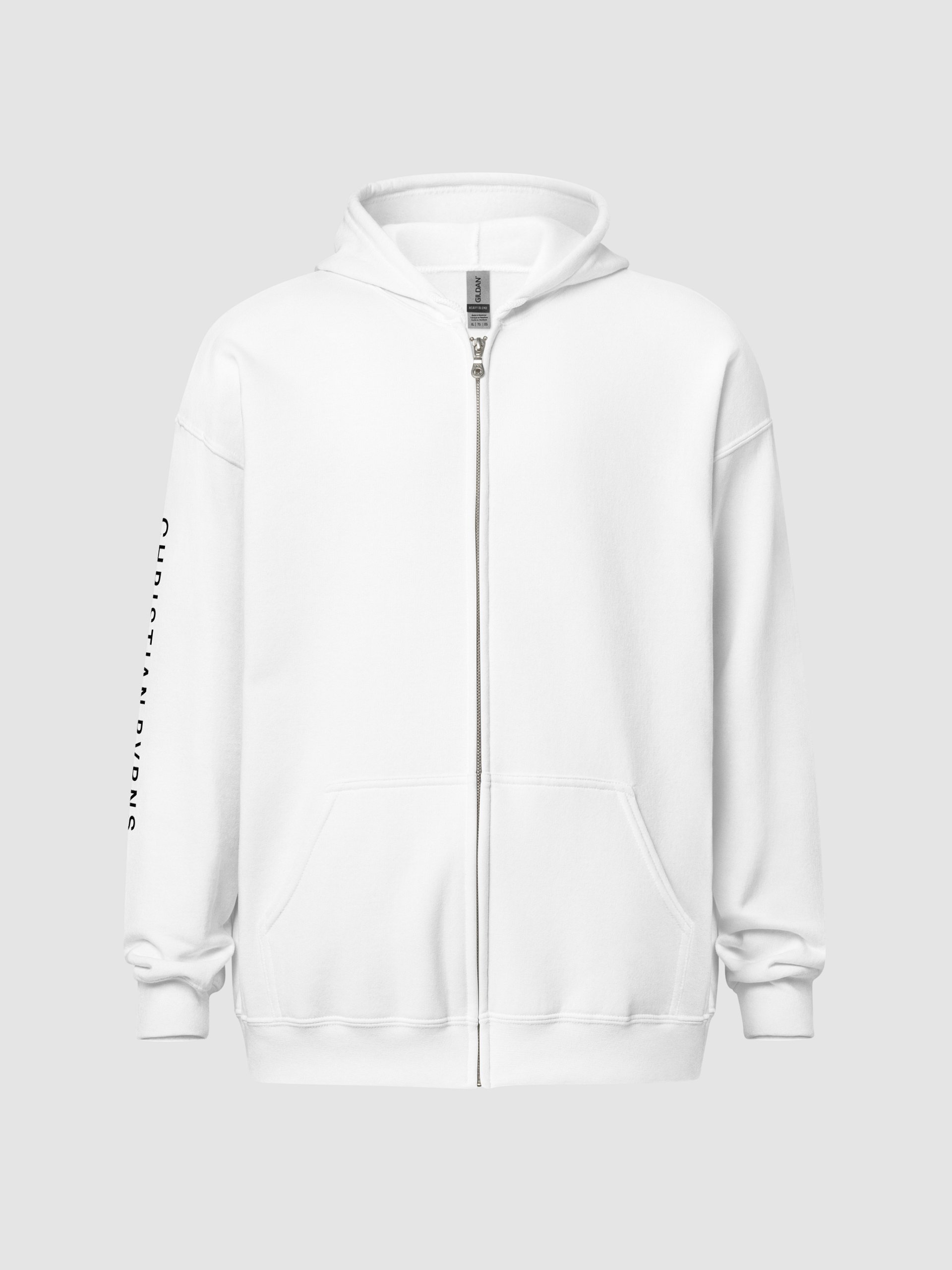 Spectrum Zip Hoodie (White) product image (2)