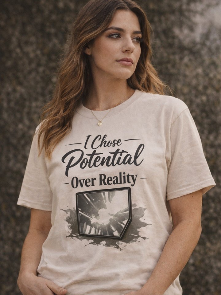 I Chose Potential Over Reality T-Shirt product image (1)