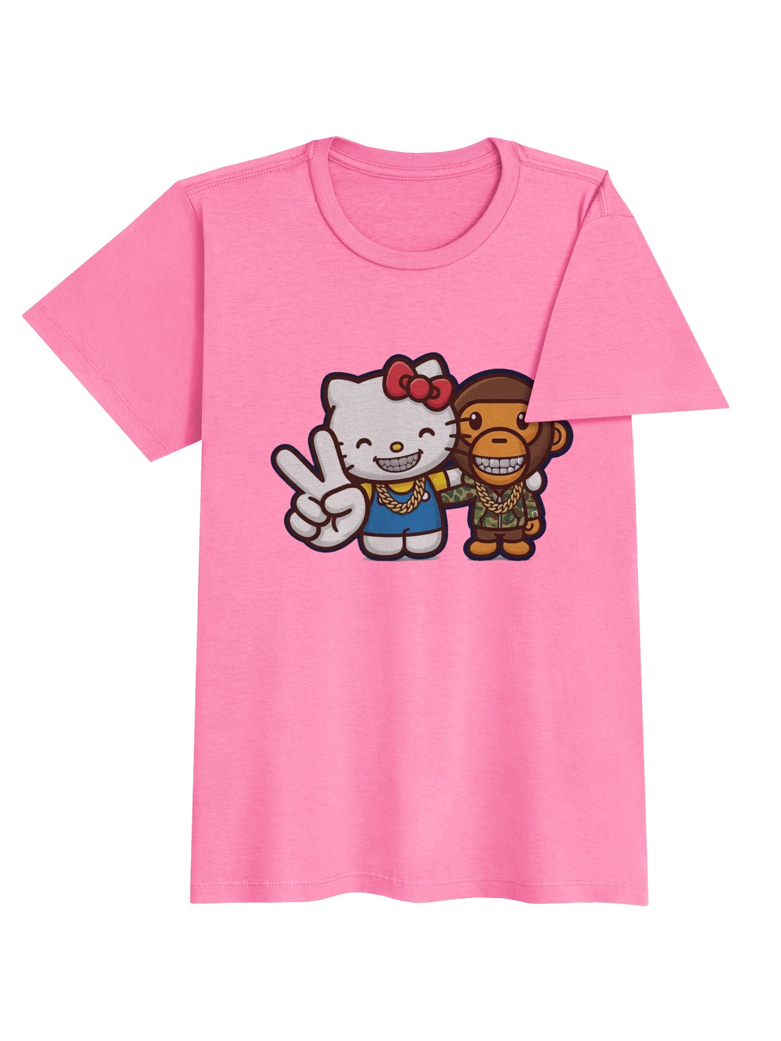 Bling Bling Duo Fitted Femme Tee! product image (4)