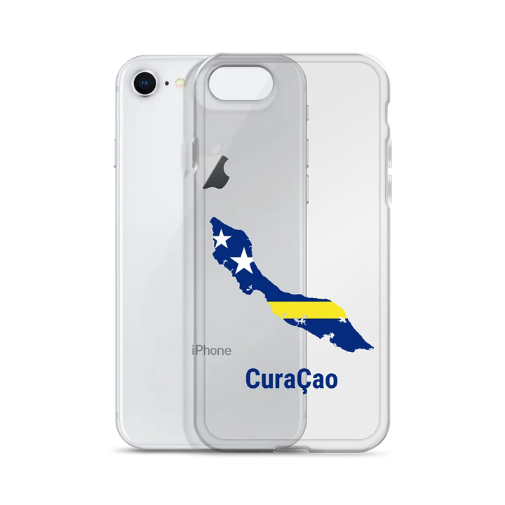 Curacao 2026 World Cup Flag iPhone Tough Case - Curacao Soccer Phone Cover - Dual Layer Protective Case product image (2)
