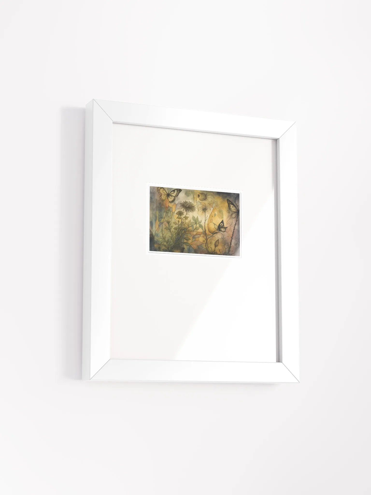 The Secret Garden Sketchbook Artprint Framed product image (2)
