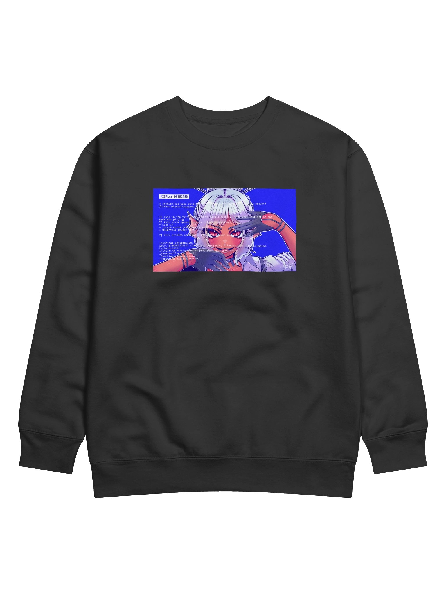 Misplay Detected Crew Neck Sweatshirt product image (1)