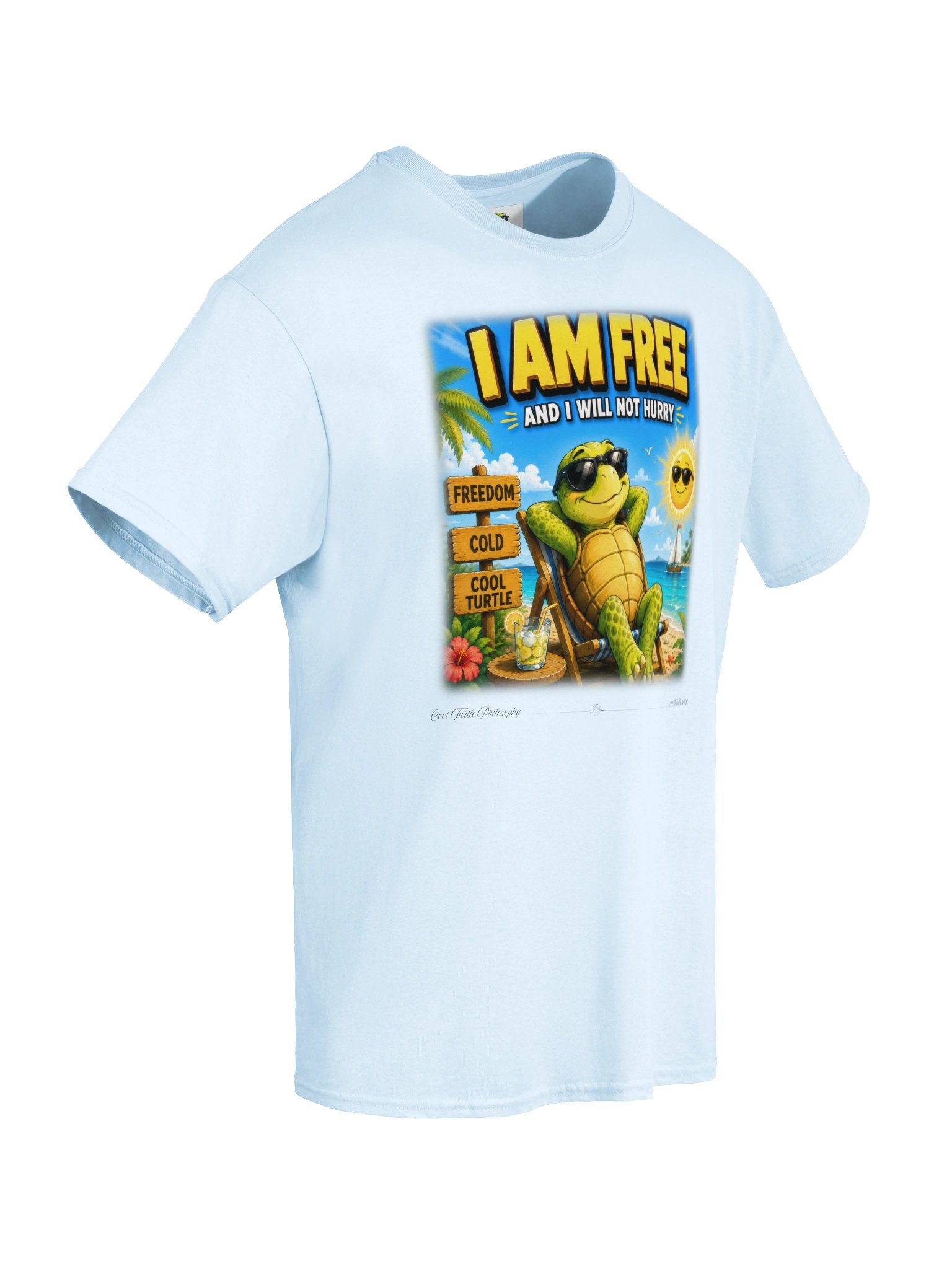 I AM FREE — Gildan 5000 Heavyweight T-Shirt product image (4)