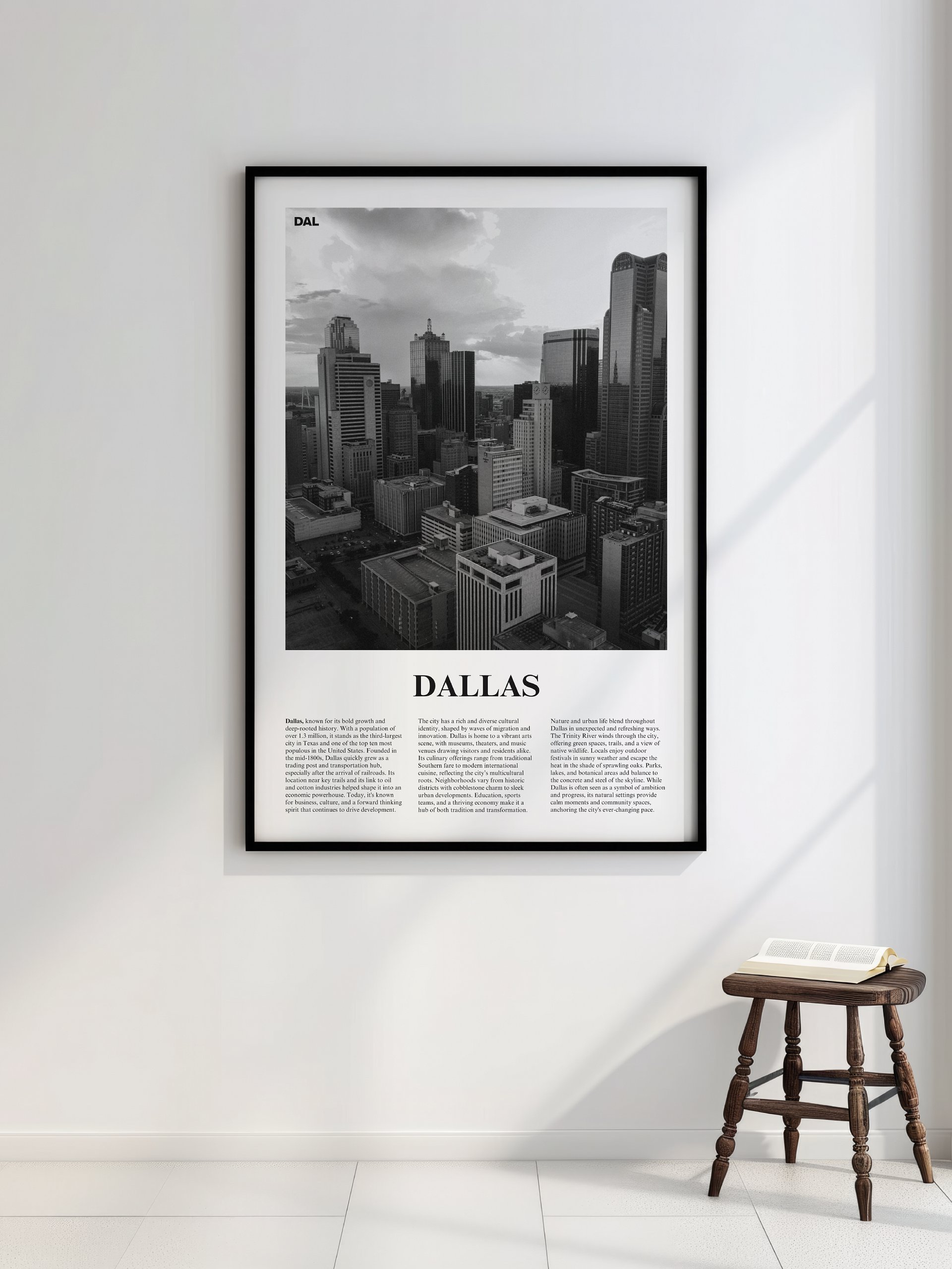 Dallas 02 Newspaper Poster product image (2)