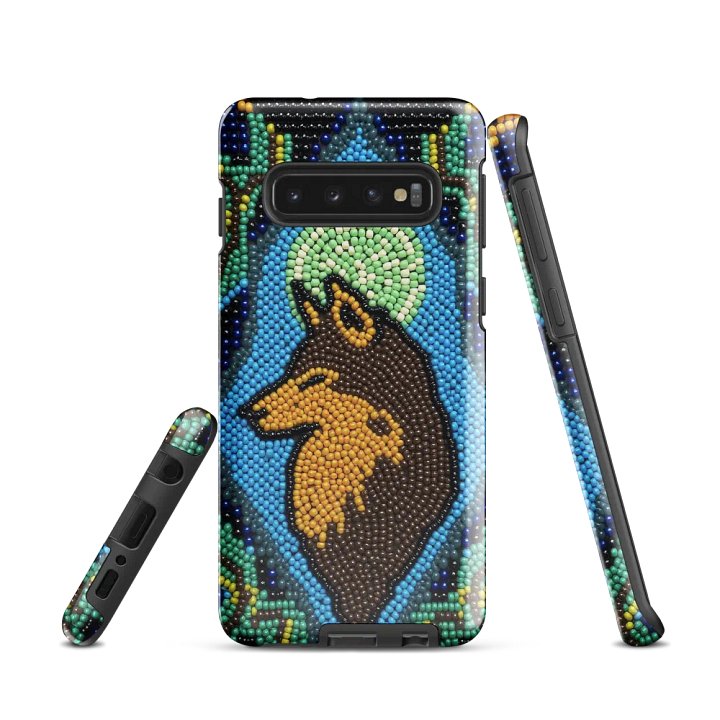Spirit Wolf Faux-Beaded Tough Case product image (1)