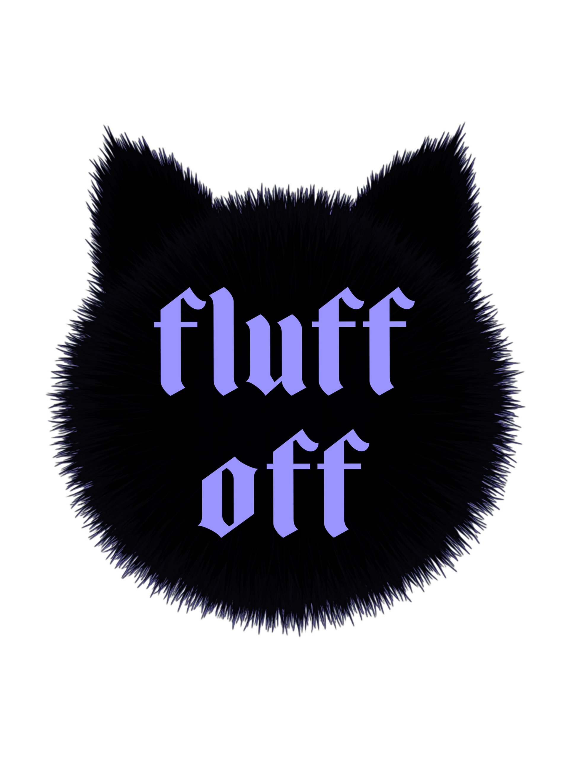 Fluff Off sticker product image (1)