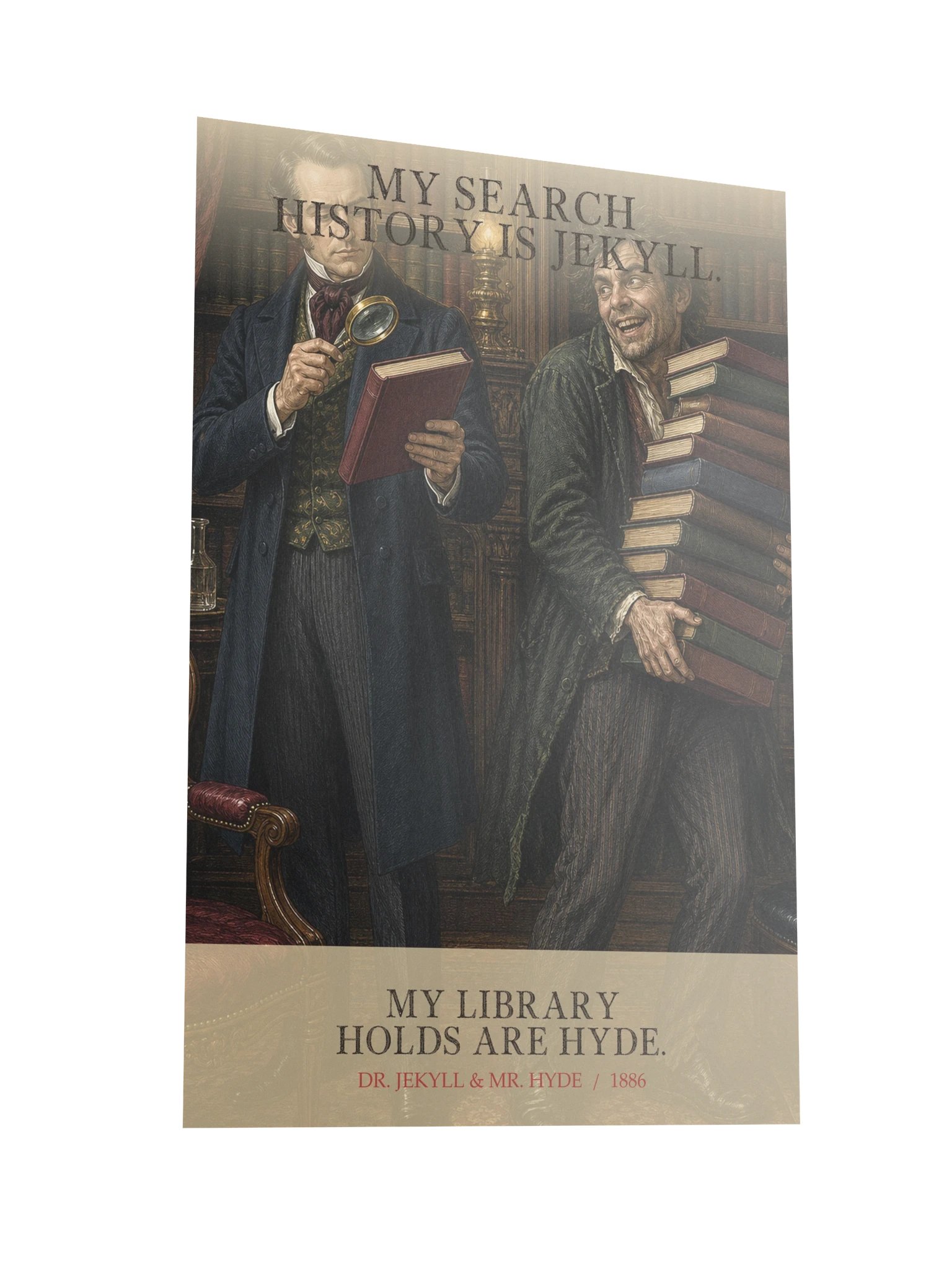 Search Jekyll Holds Hyde -- The Strange Case of Dr Jekyll and Mr Hyde Art Print product image (10)