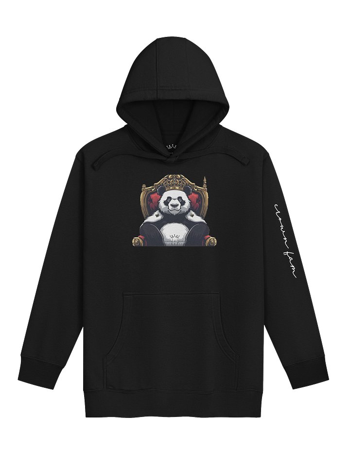 Crowned Royal Panda Unisex Hoodie product image (4)