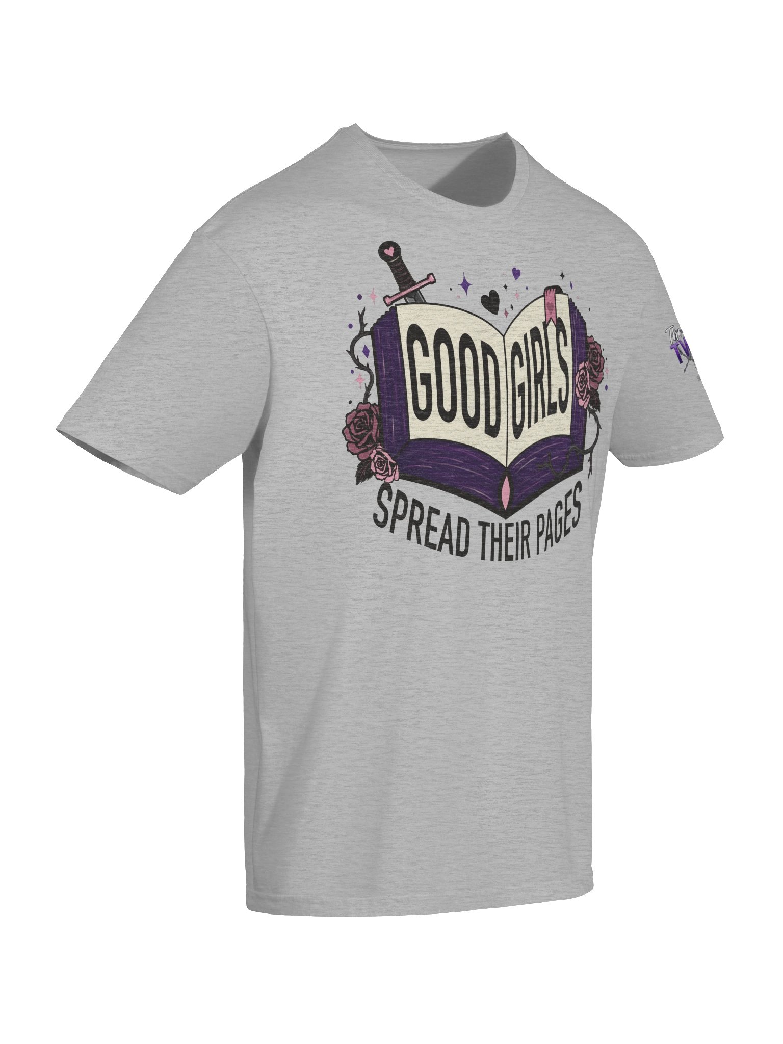 Good Girls Spread Their Pages (Unisex Soft Tee) product image (56)
