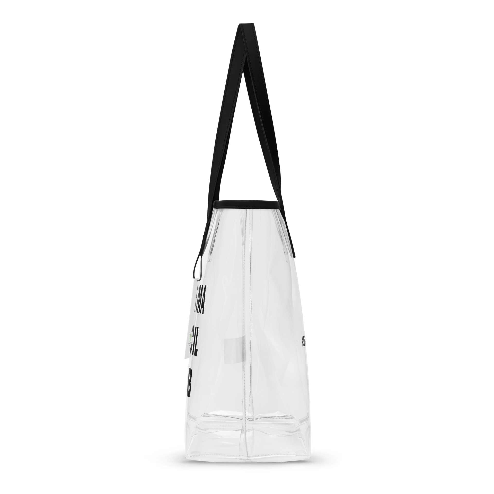 Clear Tote Bag - Black Logo product image (4)