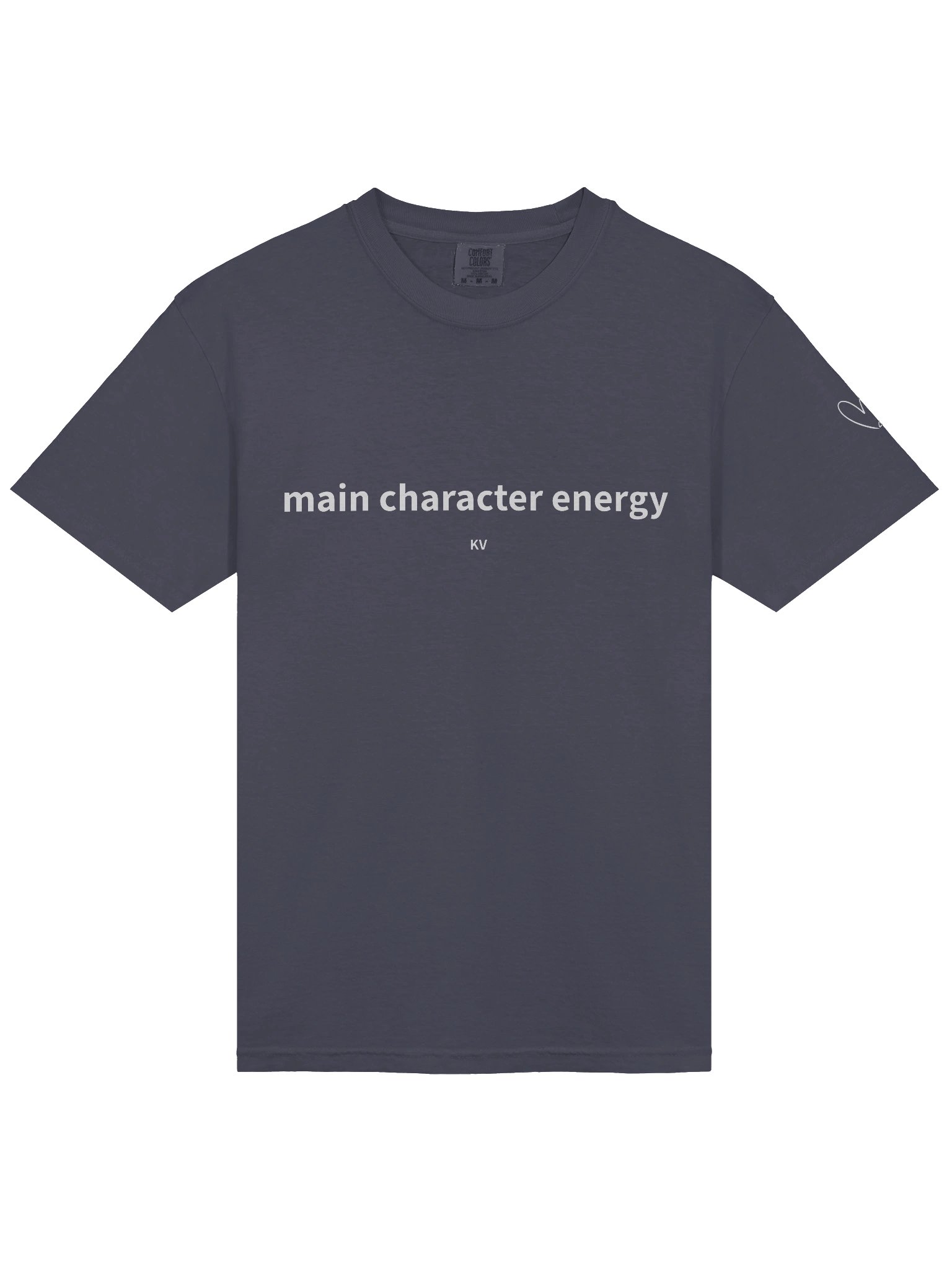 "main character energy" tee product image (3)