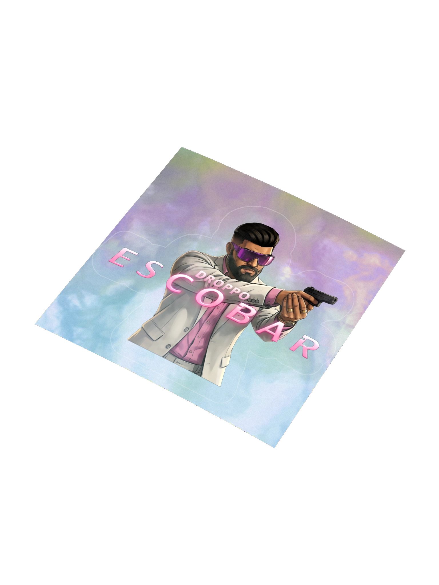 Droppo Escobar 007 Pose Sticker product image (3)