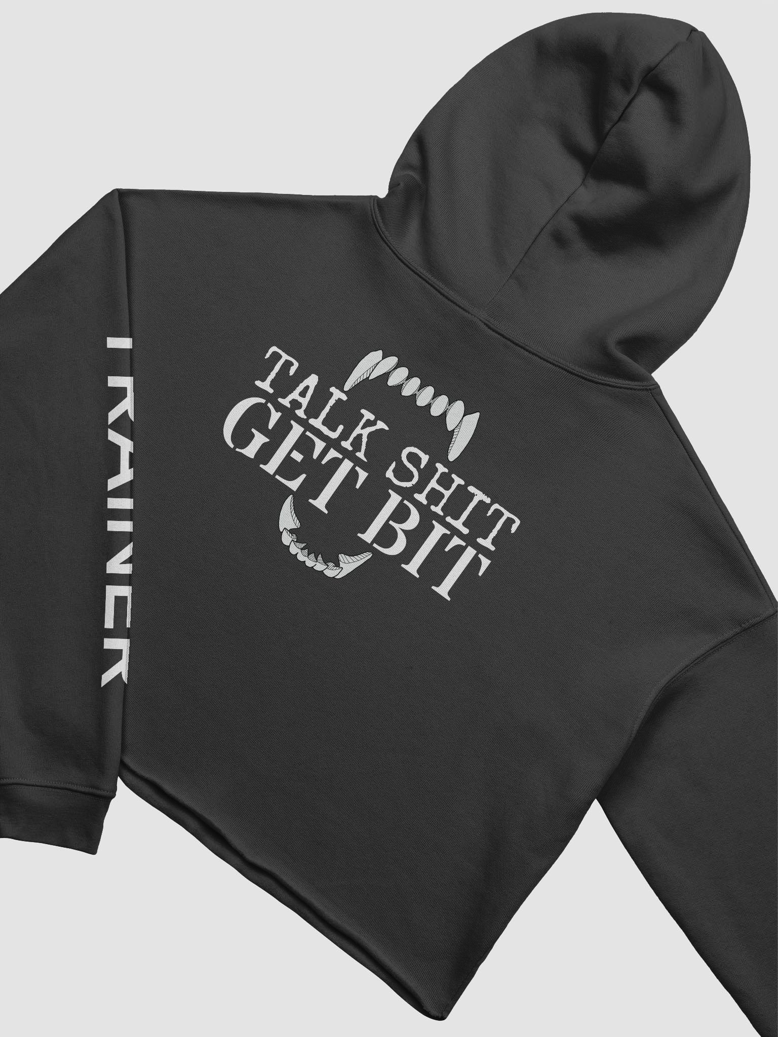 LL Talk Shit Cropped Hoodie product image (4)
