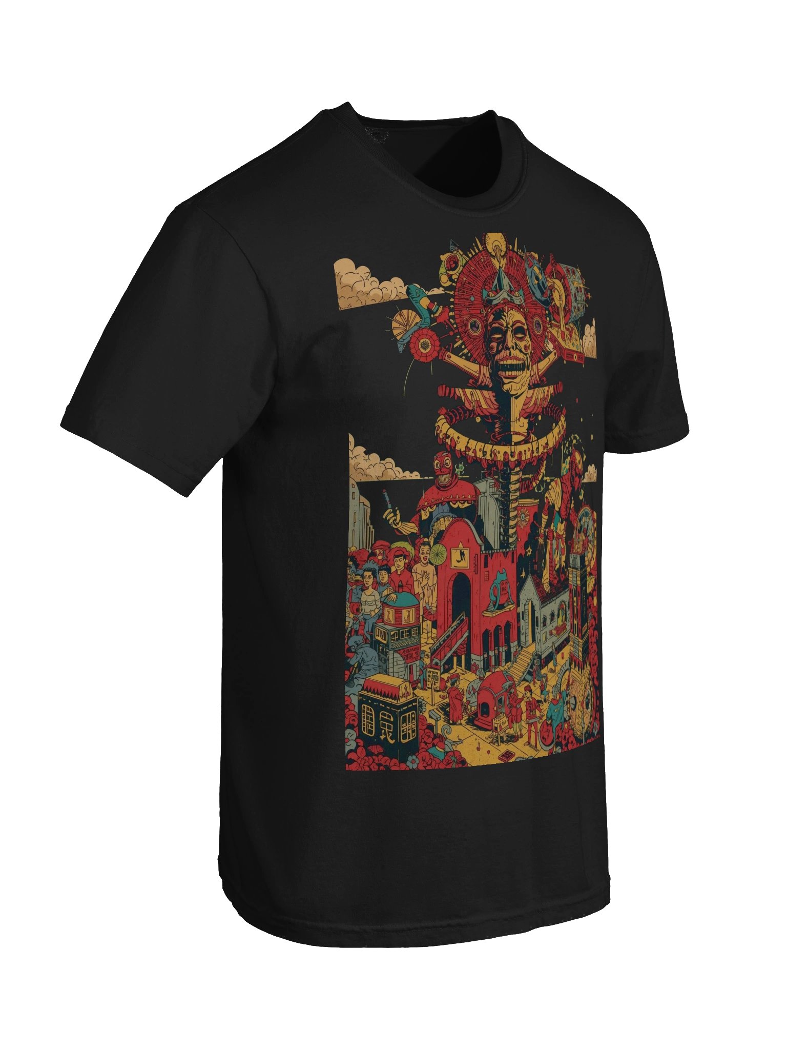 Mechanical Dreams Unleashed Heavyweight T-Shirt product image (4)