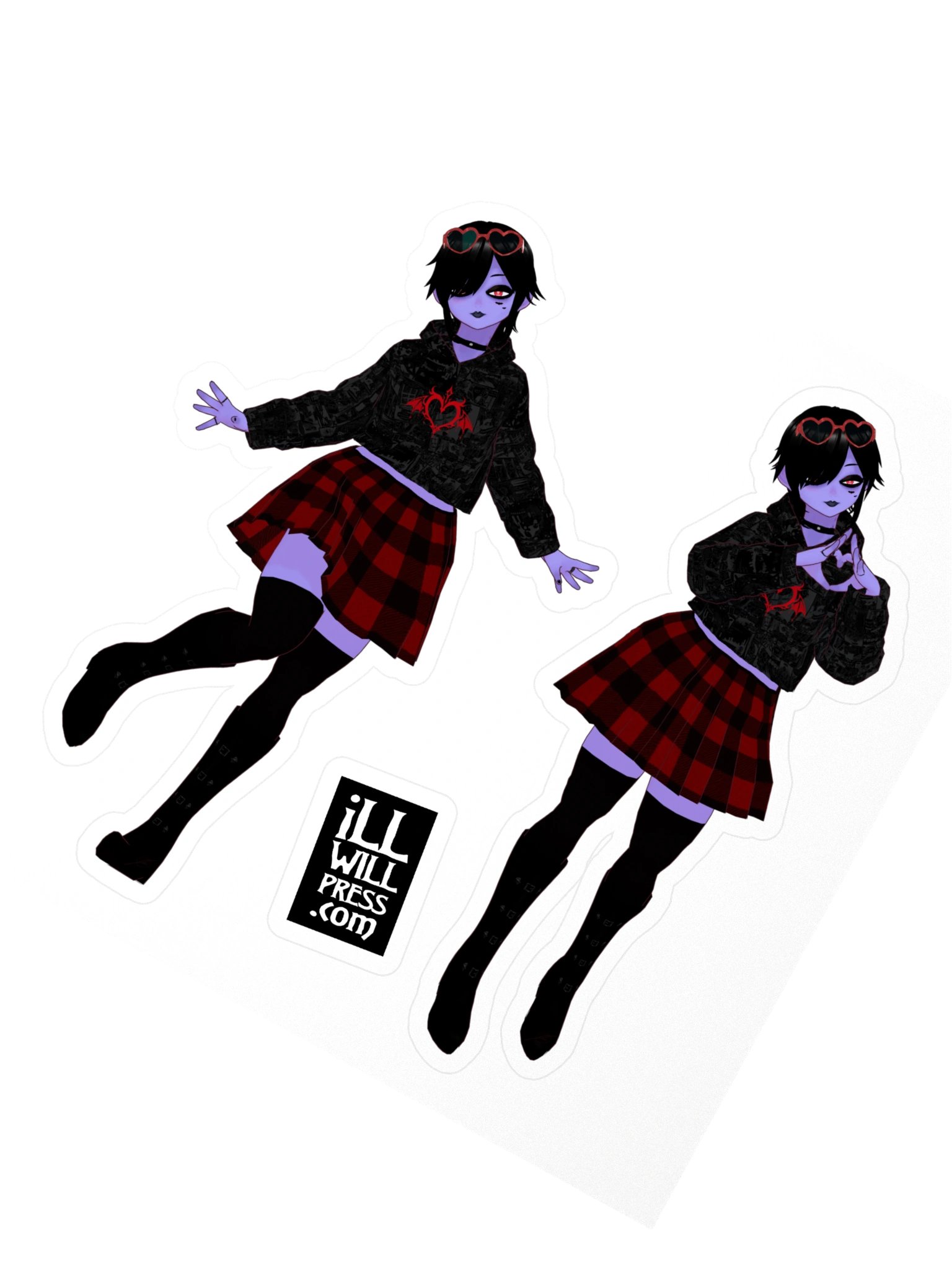 "Stevie" the Vampire Sticker Sheet #3 product image (2)