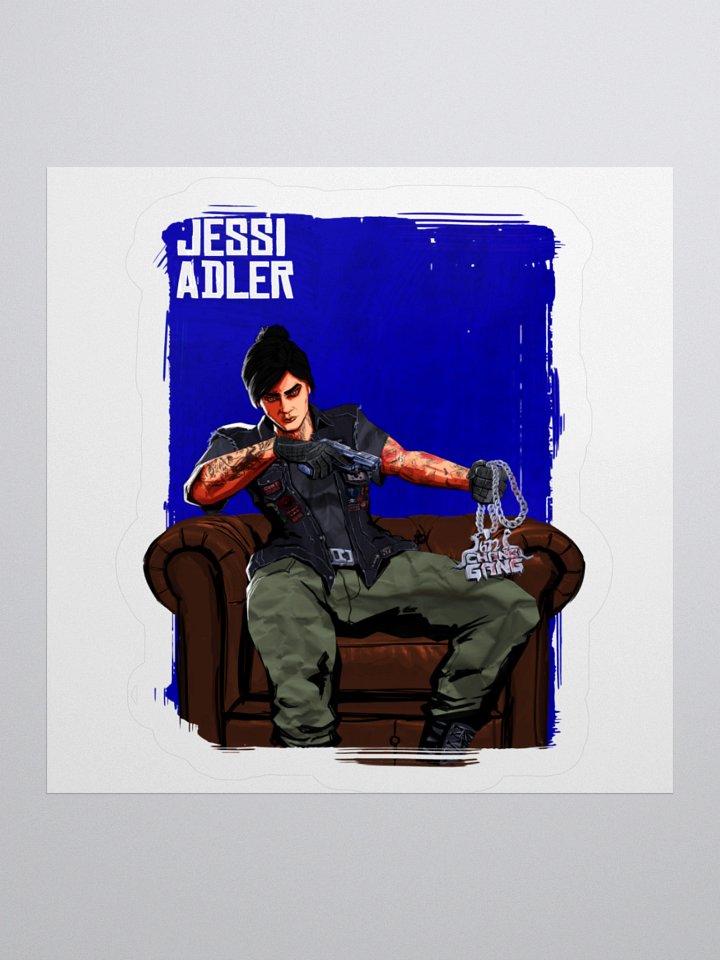 Jessi Adler Portrait Sticker product image (1)