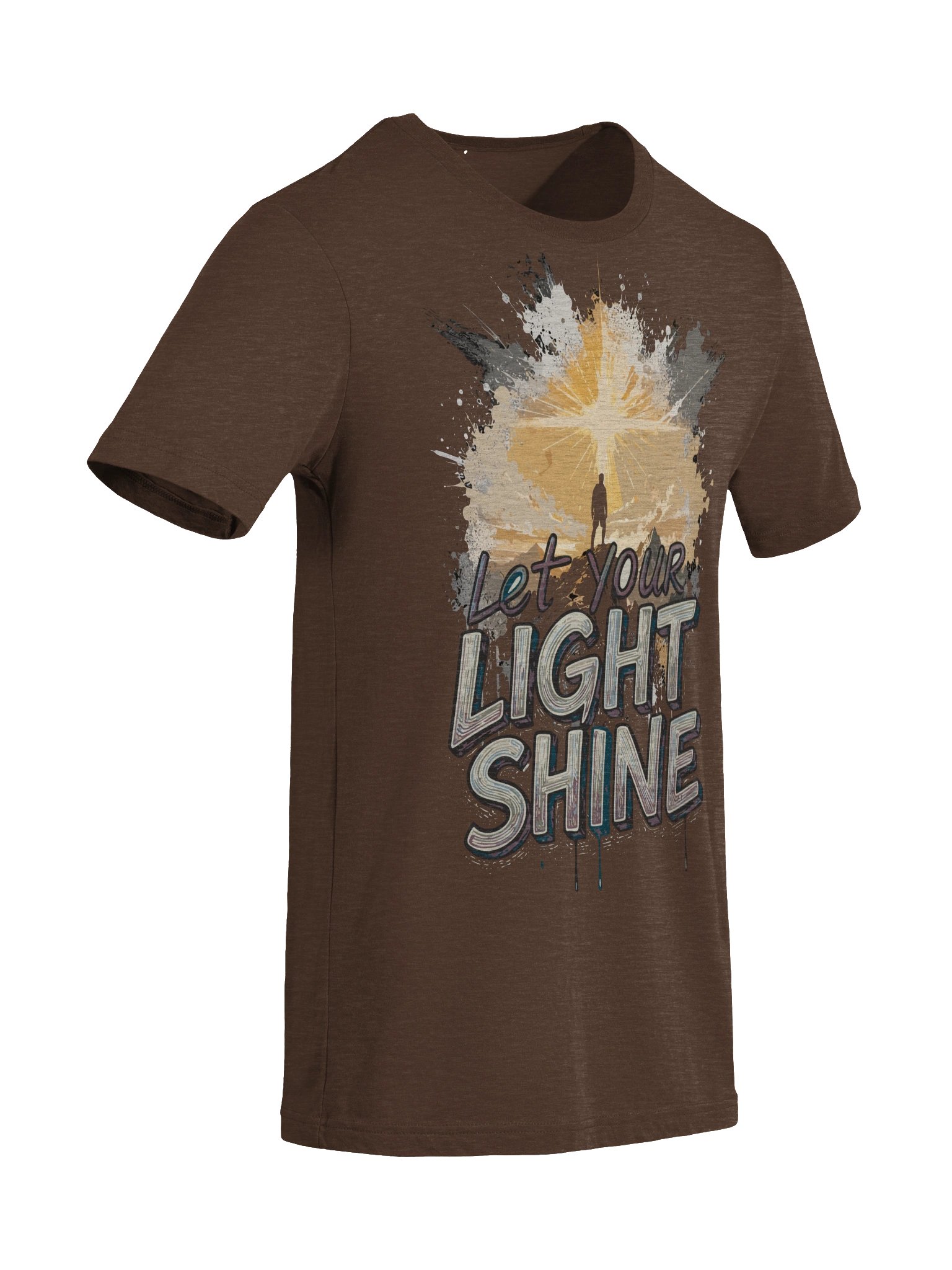 Let Your Light Shine Graphic T-shirt product image (5)