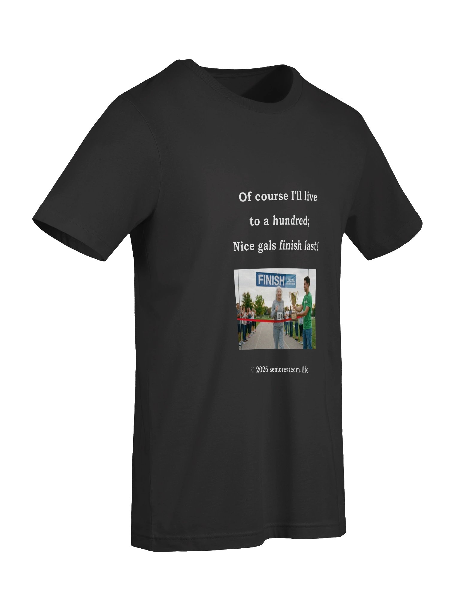 Nice Gals Finish Last Dark-Colored T-Shirt product image (35)