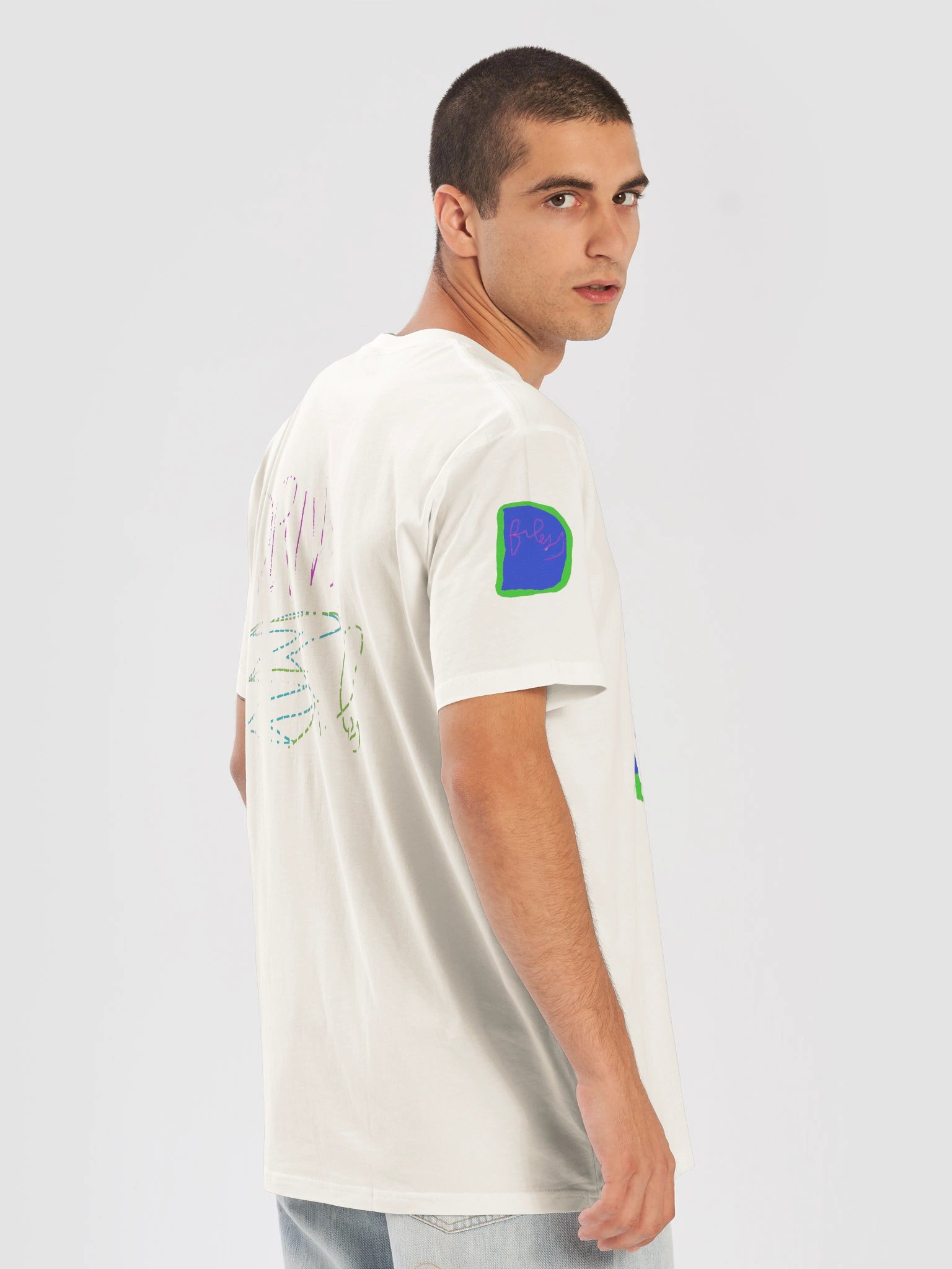 Hey Scribble Pop Tee product image (8)