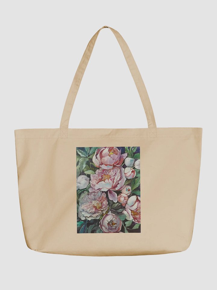 Peonies Garden - Organic Cotton Tote product image (1)