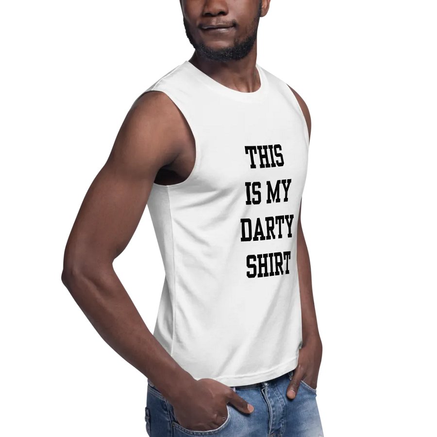 Darty Muscle Tank White product image (5)