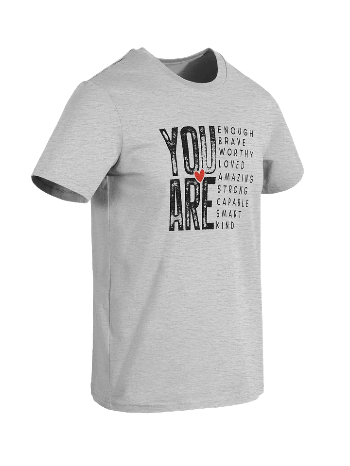 “You Are Enough” Affirmation Tee – Organic Cotton Unisex T-Shirt product image (20)