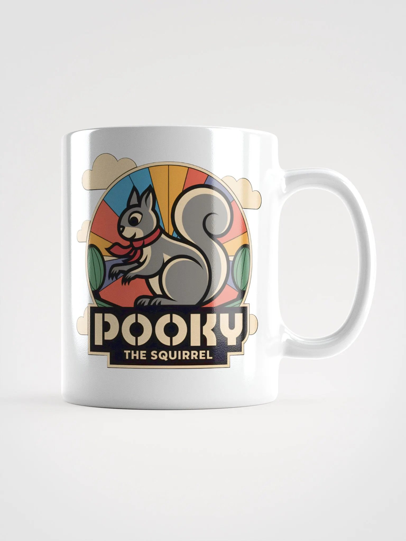Pooky the Squirrel Mountain Mug product image (3)