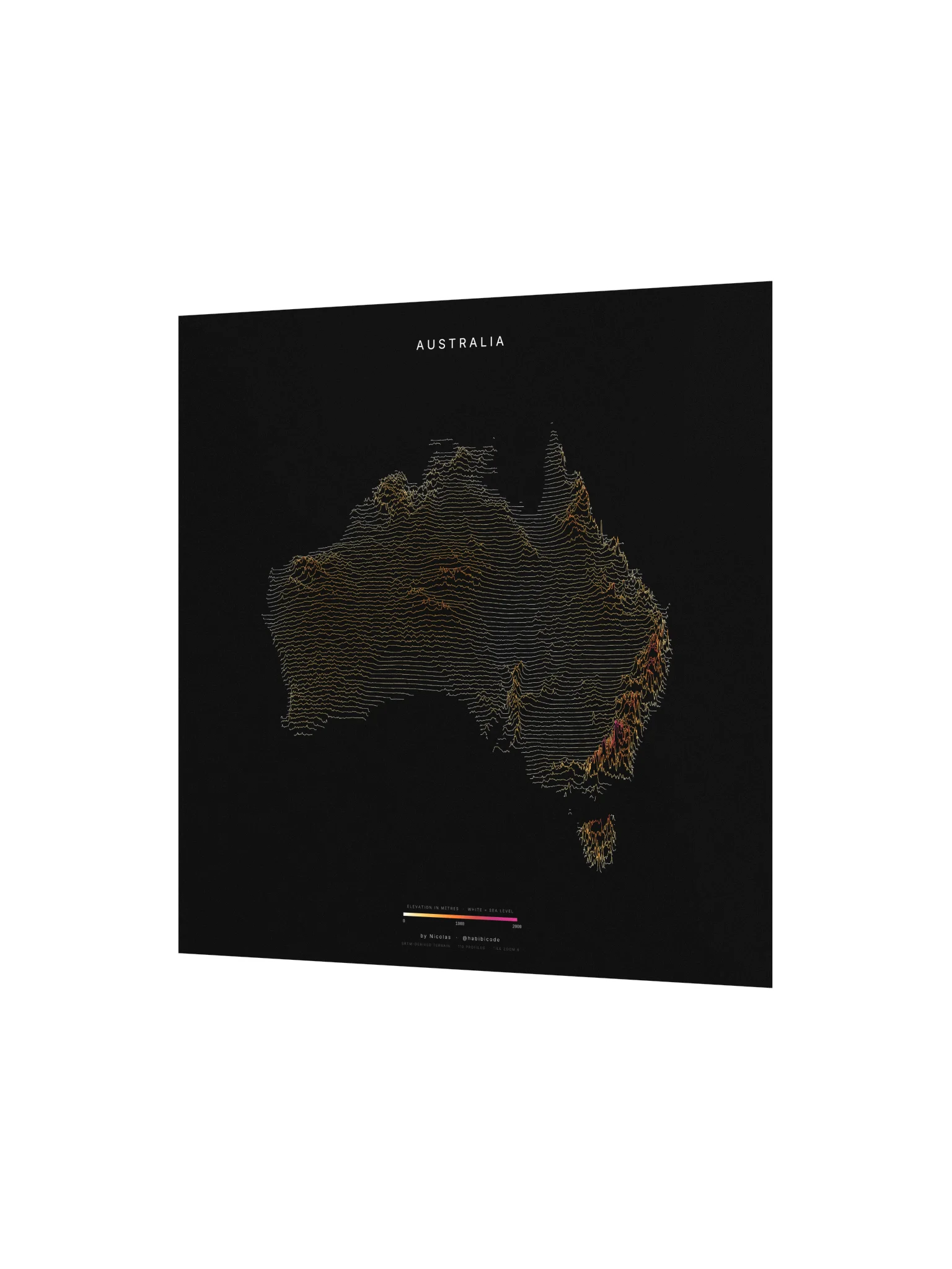 Ridgeline Poster - Australia product image (2)