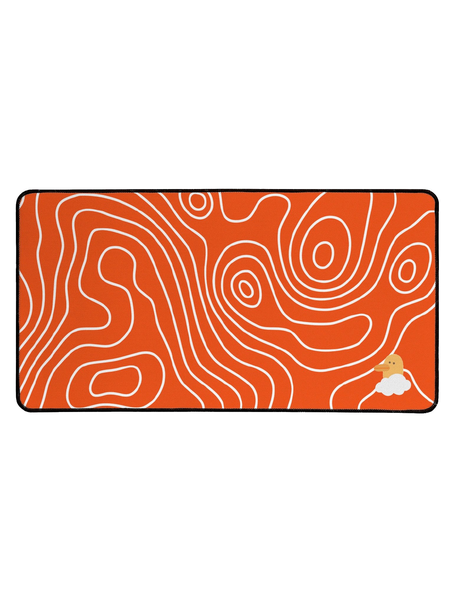 Dark Orange ToPo Desk Mat product image (1)