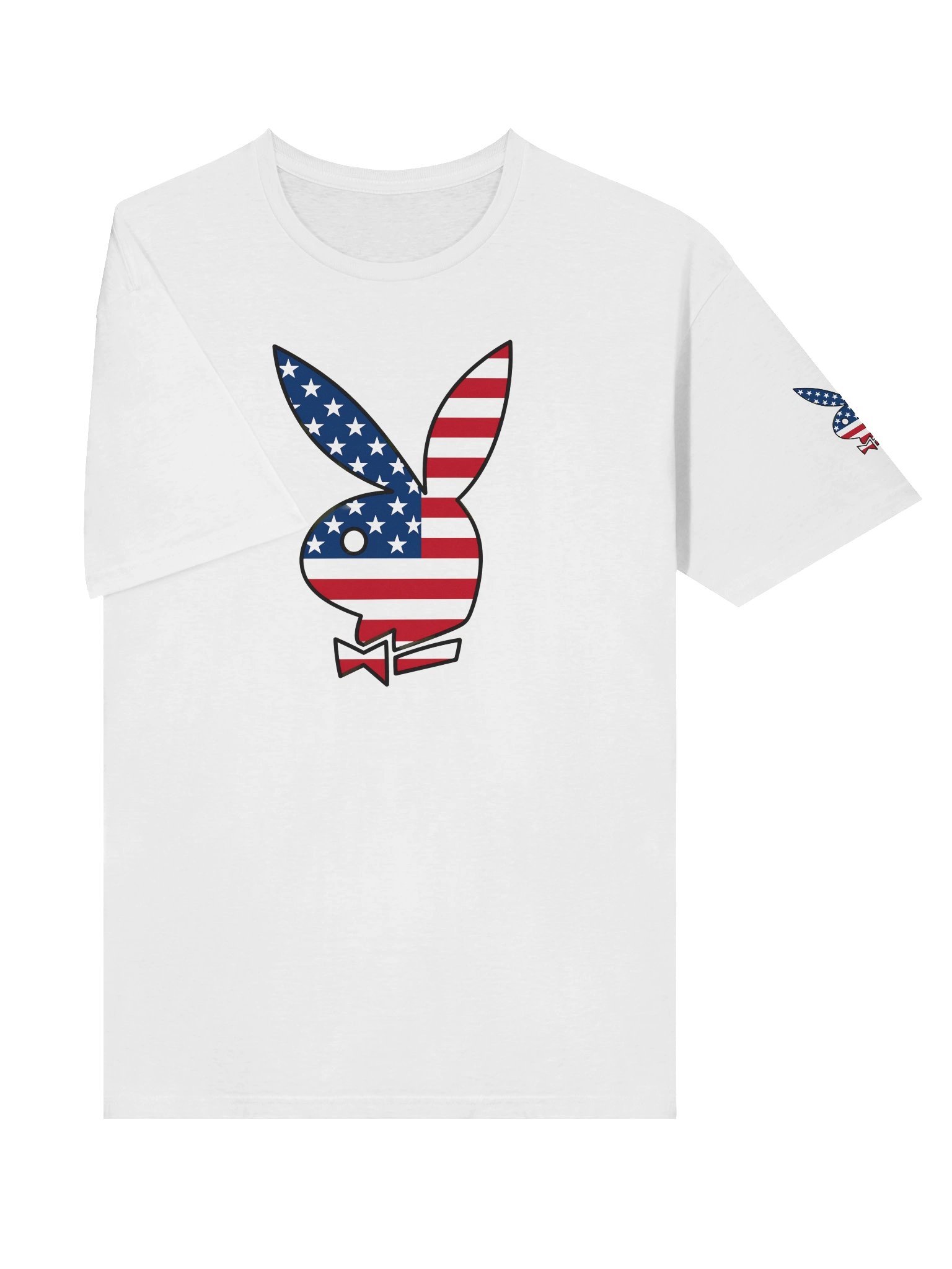 Patriotic Bunny Flag T-Shirt product image (34)