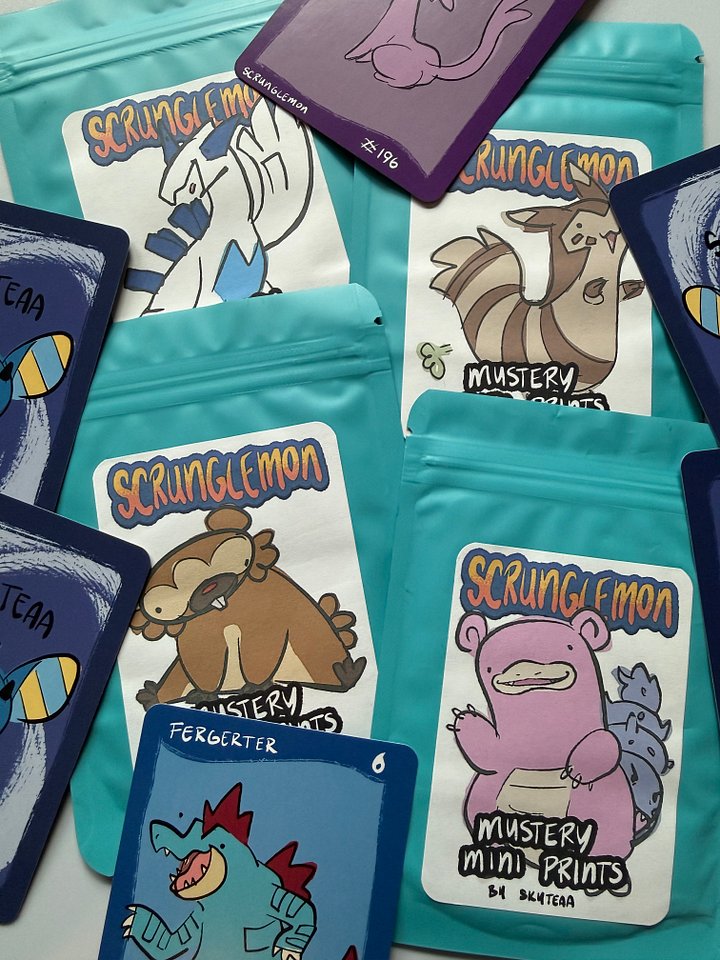 Scrunglemon Mini Print Pack! product image (1)