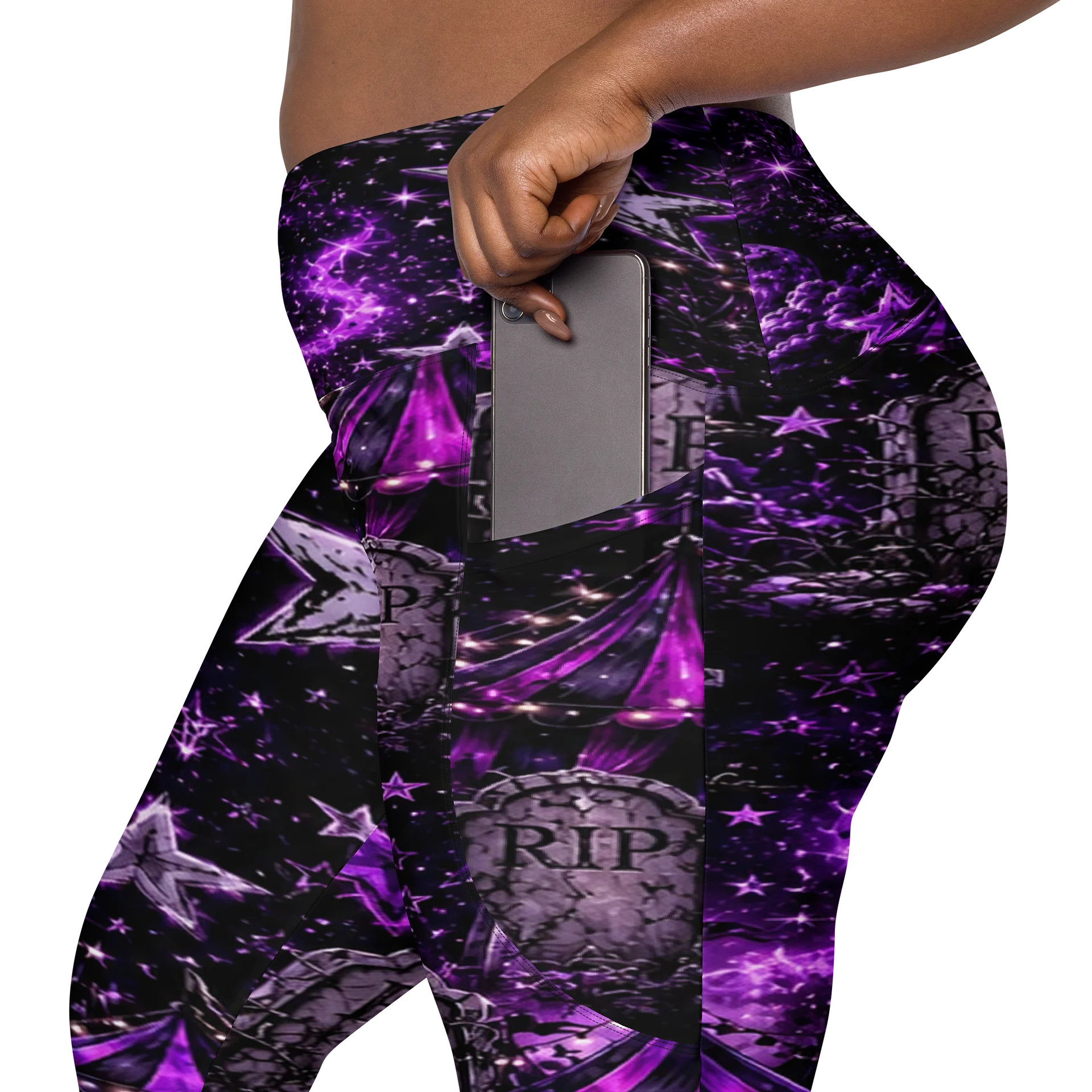 Midnight Carnival of Lost Stars Leggings product image (8)