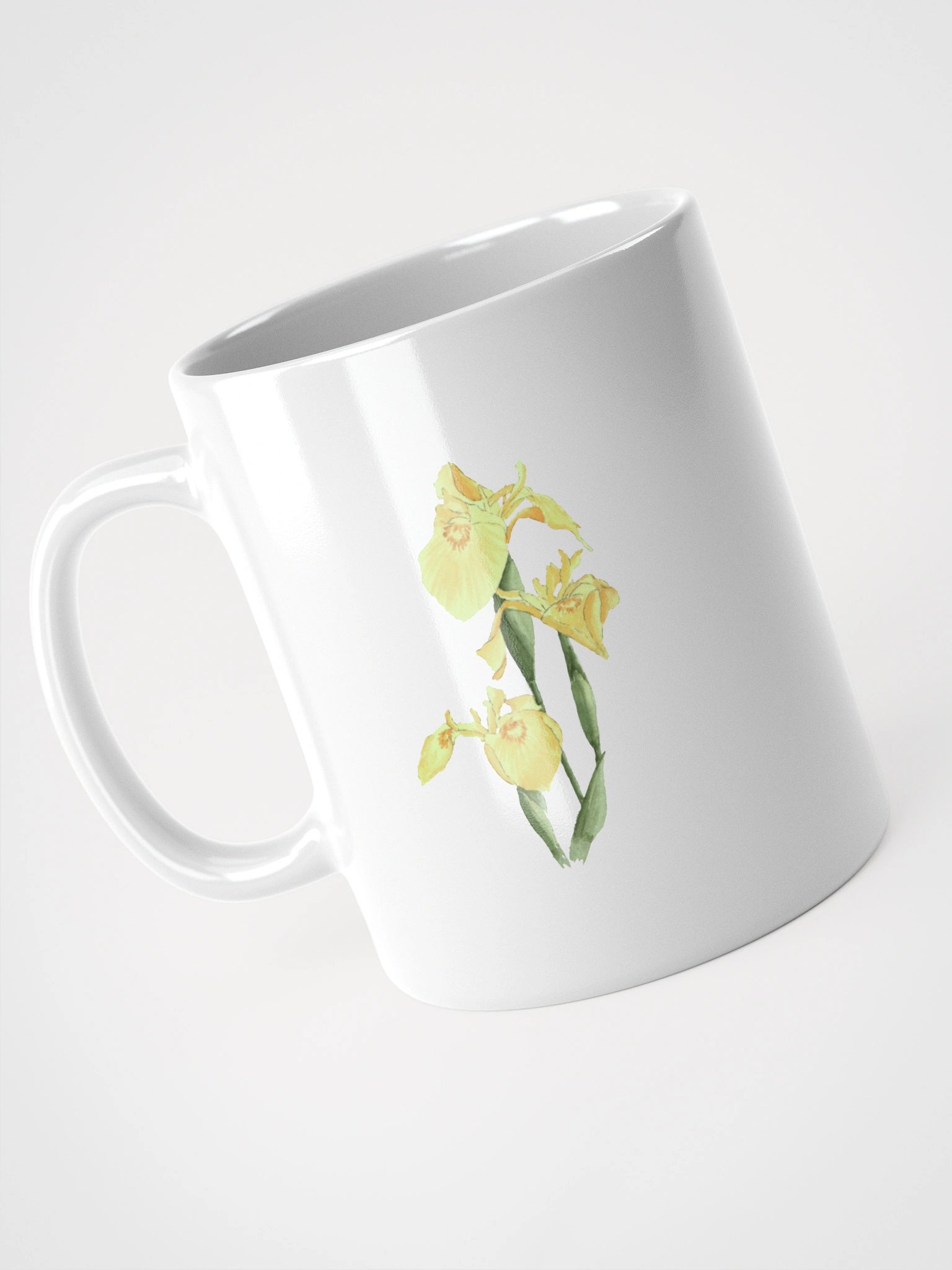 Yellow Iris Serenade Mug product image (5)