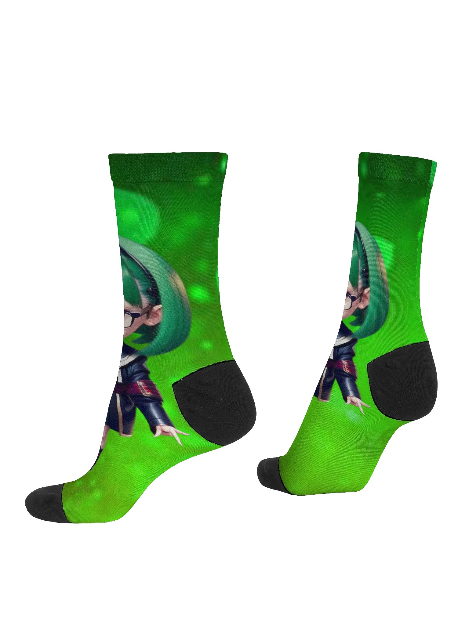 (Green CHIBI) K Socks product image (4)