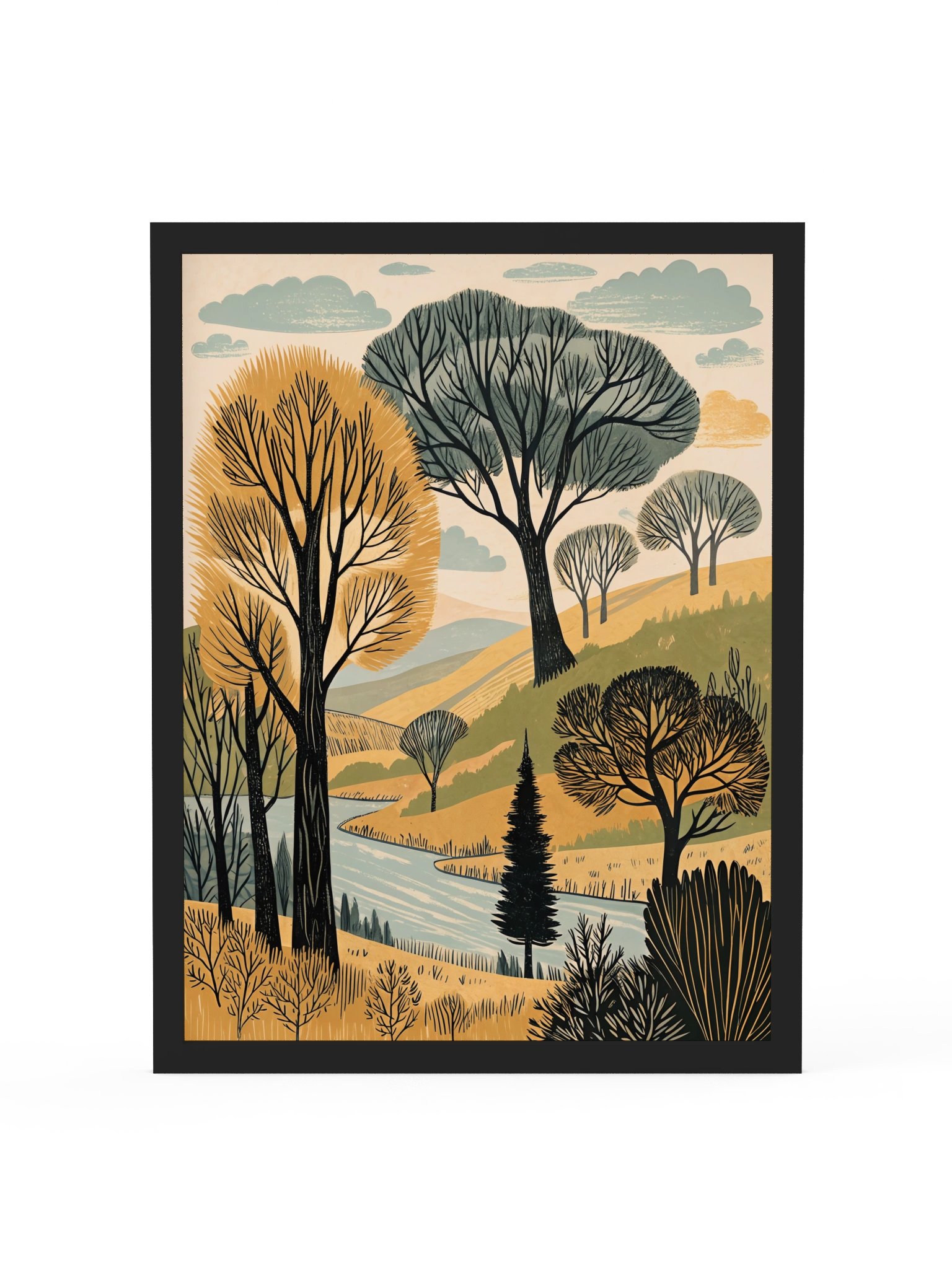 River Valley Framed Wall Art product image (1)