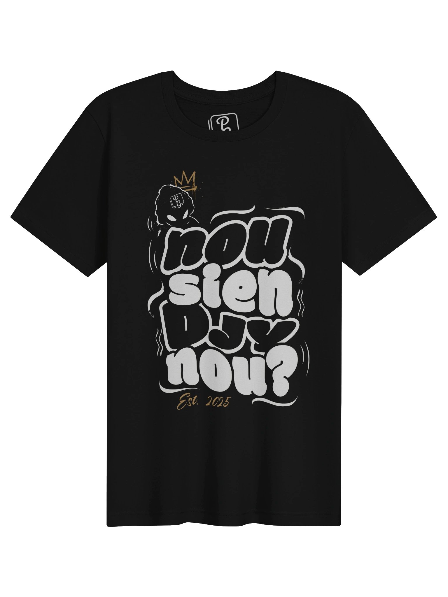 Nou Sien Djy Nou?" T-Shirt | Authentic Cape Flats Slang & SA Nostalgia product image (1)
