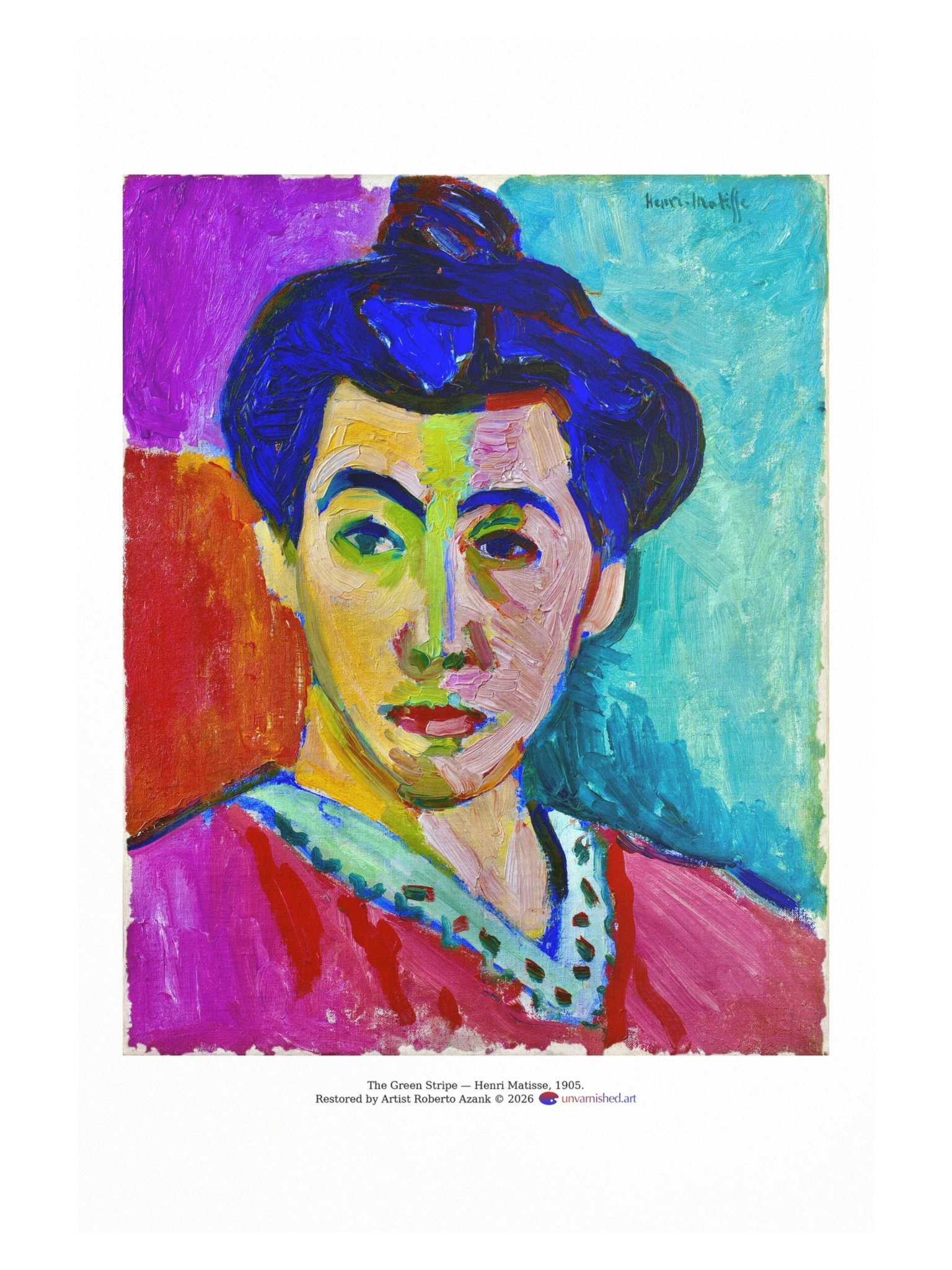 The Green Stripe — XLarge Poster product image (1)