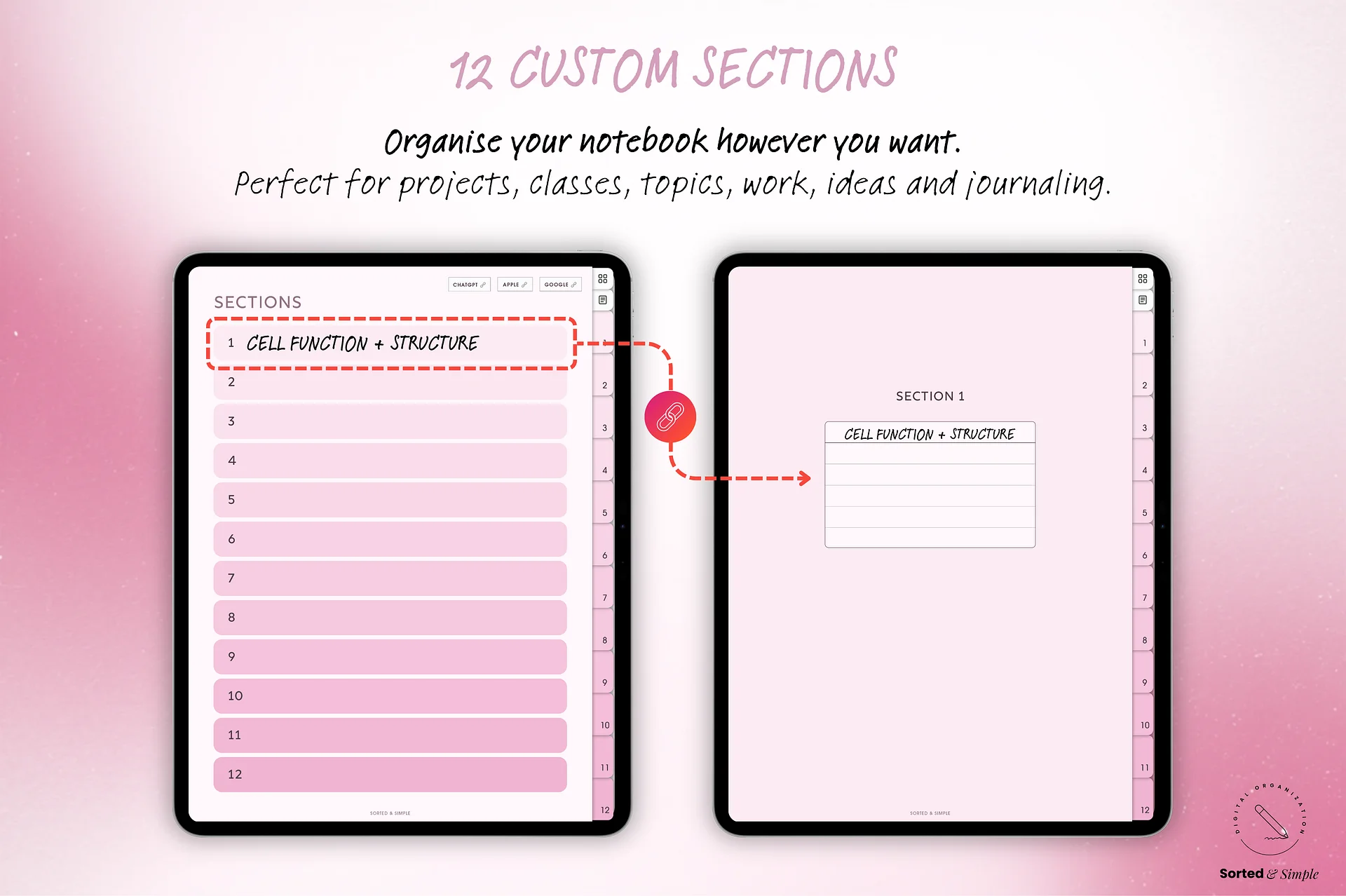 Smart Digital Notebook - Pastel Pink product image (4)