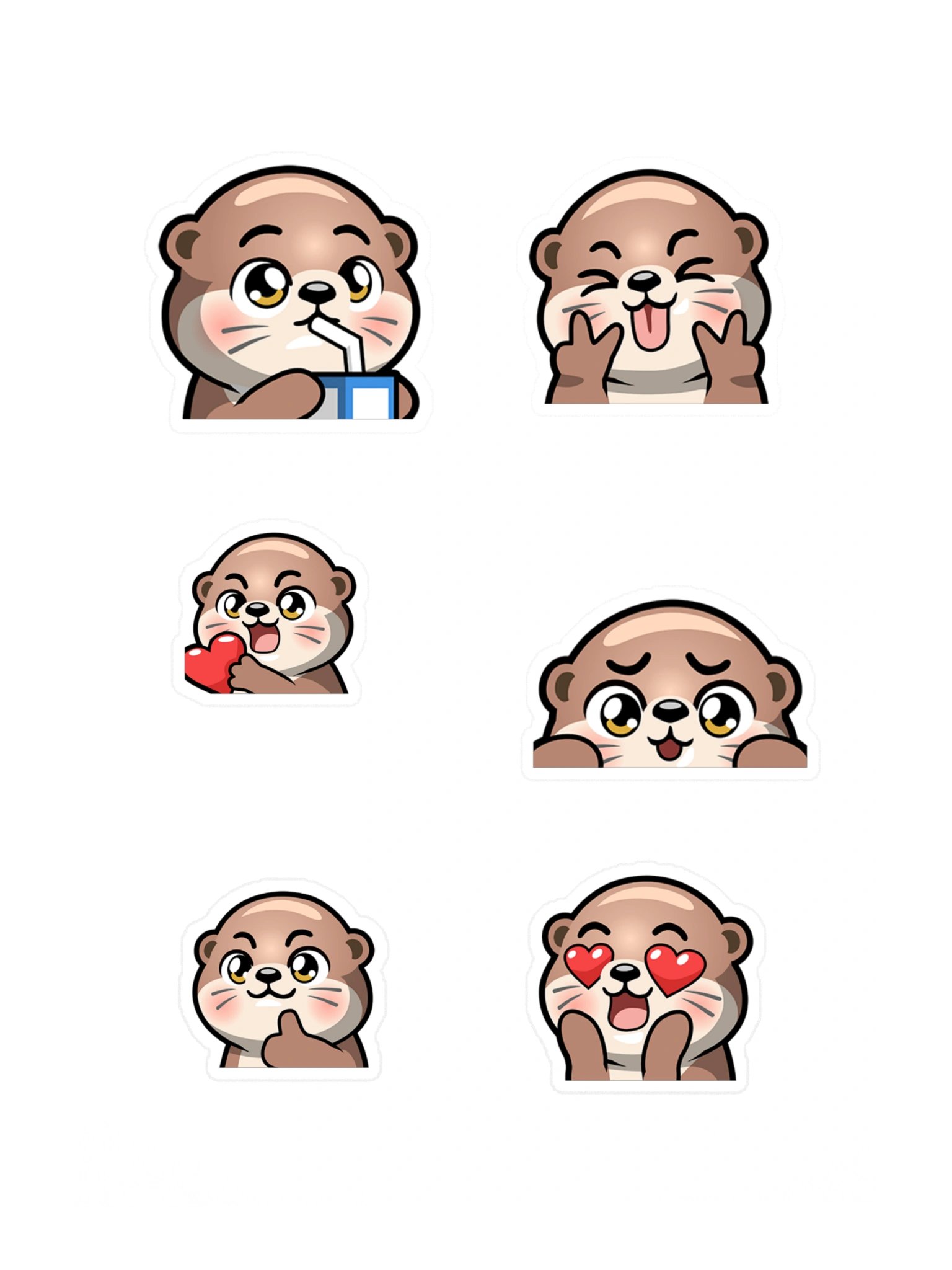 Otter Stickers product image (3)